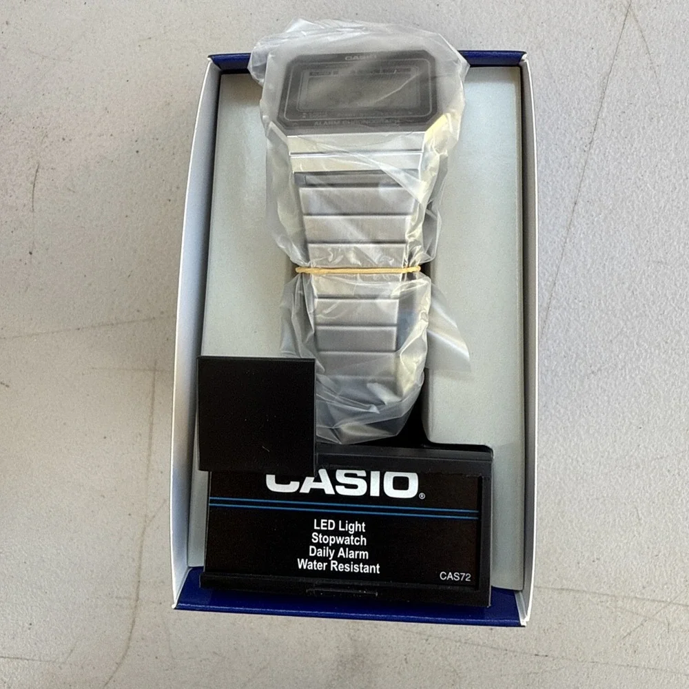 Casio A700W-1ACF Vintage Digital Alarm Chronograph Watch  (NEW IN BOX)